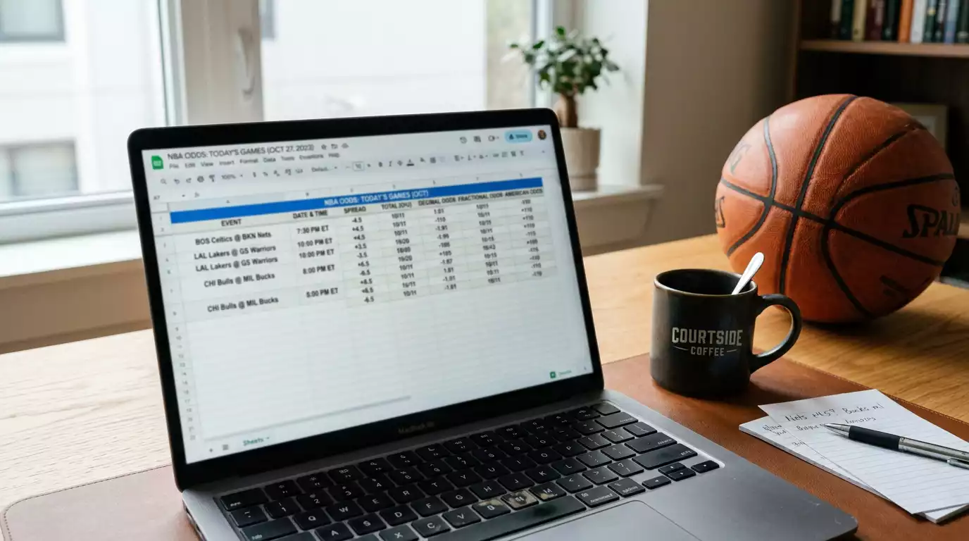 NBA Odds Explained: Decimal, Fractional & American Conversions 2026